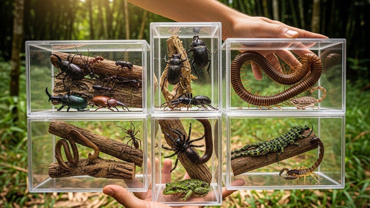 Extreme POV Amazon Catching Spiders, Snakes & Bugs