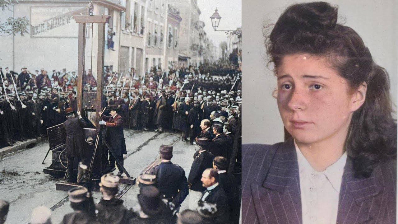 The Execution Of The Guillotined 19 Year Old Mother