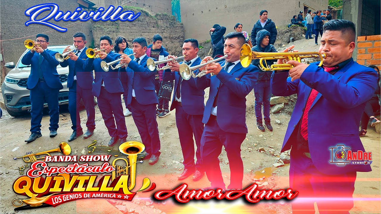 Banda SHOW ESPECTÁCULO QUIVILLA ▶ Mix Amor Amor / QUIVILLA - Huánuco 2023
