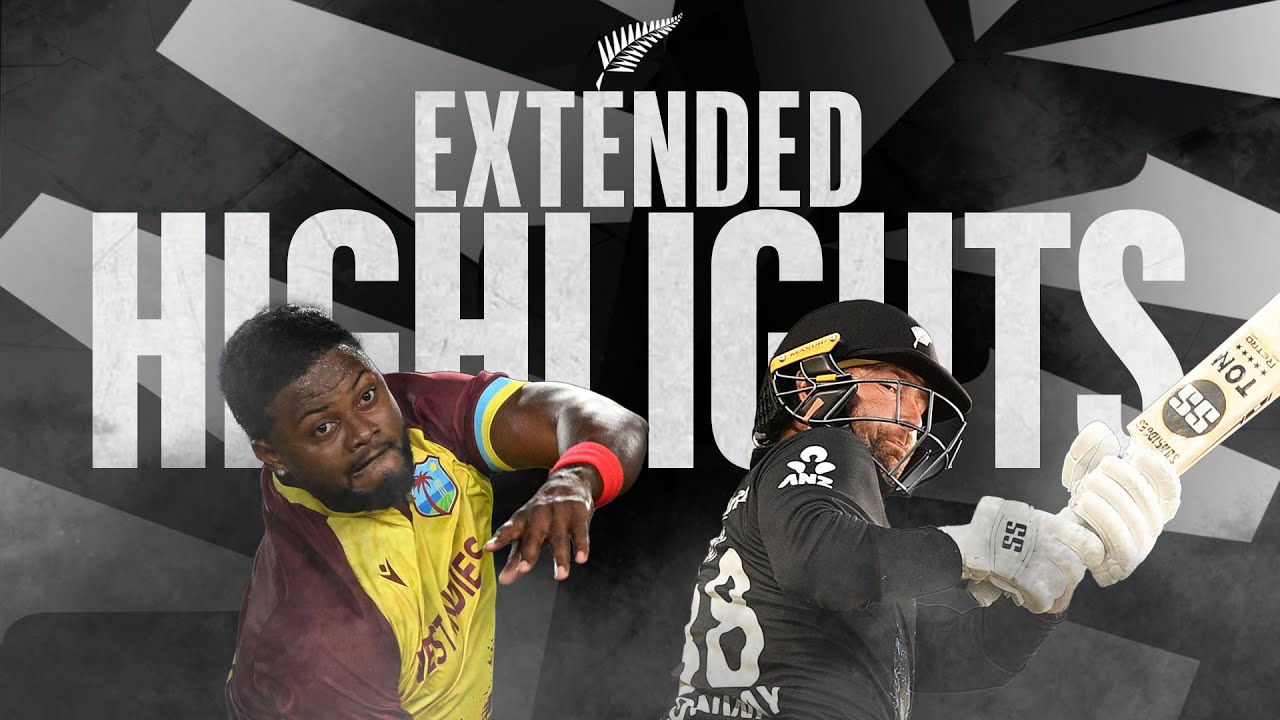 Conway Class In Final Over Thriller AGAIN | Extended Highlights | New Zealand v West Indies 3rd T20
