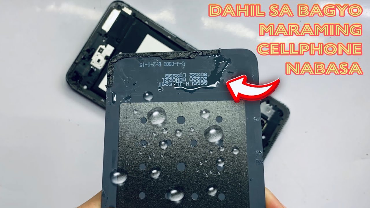 Paano gawin ang nabasa na cellphone!!