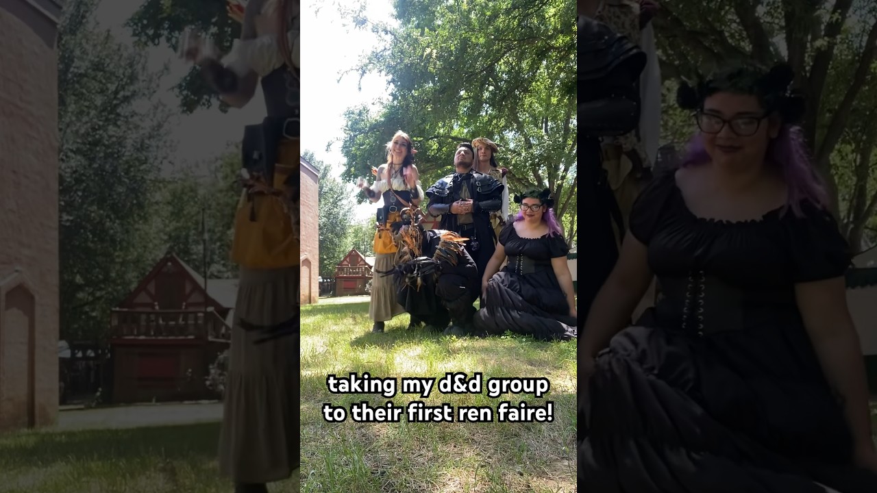 from d&d night to ren faire! #renfaire #dnd