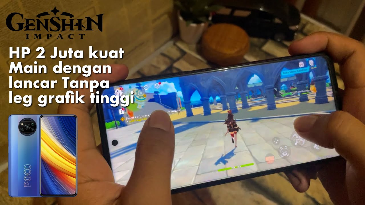 POCO X3 PRO GENSHIN IMPACT Gameplay + Battery Test 2023 ‼️ Grafik Tertinggi ‼️