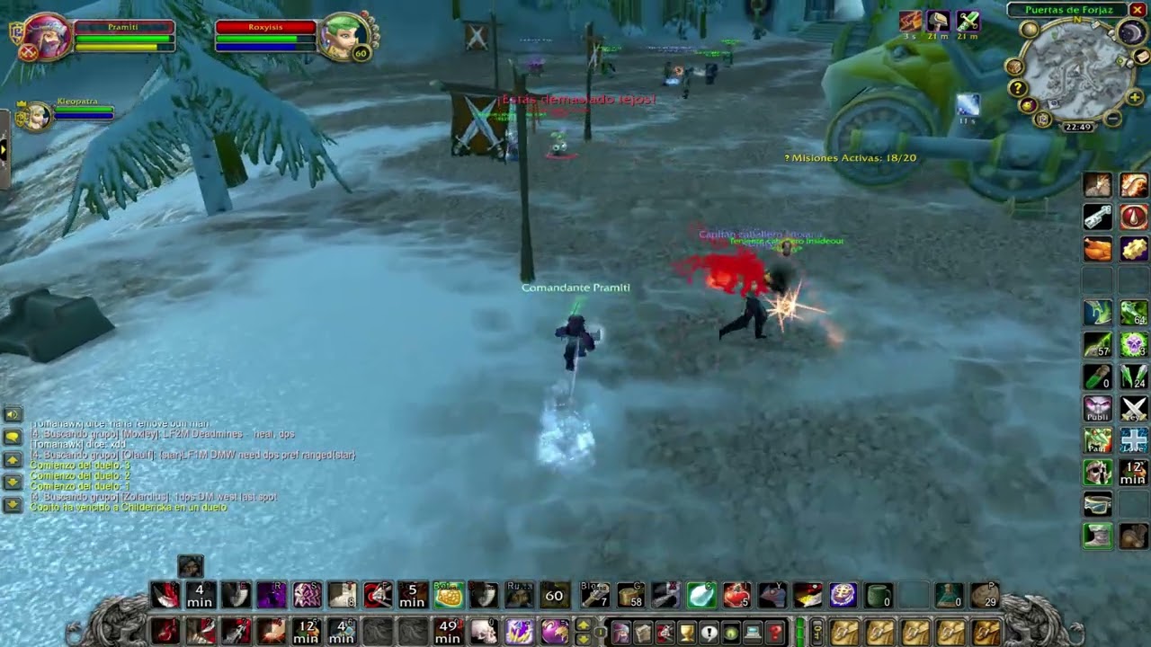 Duels at the Ironforge entrance (Old clips) &bull; WoW Classic SOM / Dreadnaught