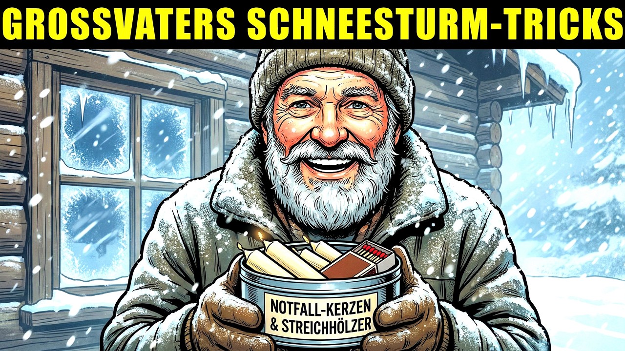 25 Vergessene Schneesturm-Überlebenstricks, Die Unsere Großeltern Zum Überleben Nutzten