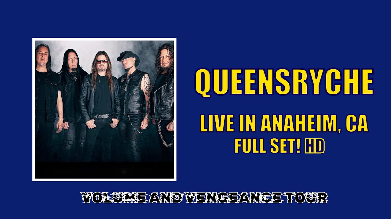QUEENSRYCHE - VOLUME AND VENGEANCE TOUR 2025 - LIVE IN ANAHEIM, CA - 12/18/25