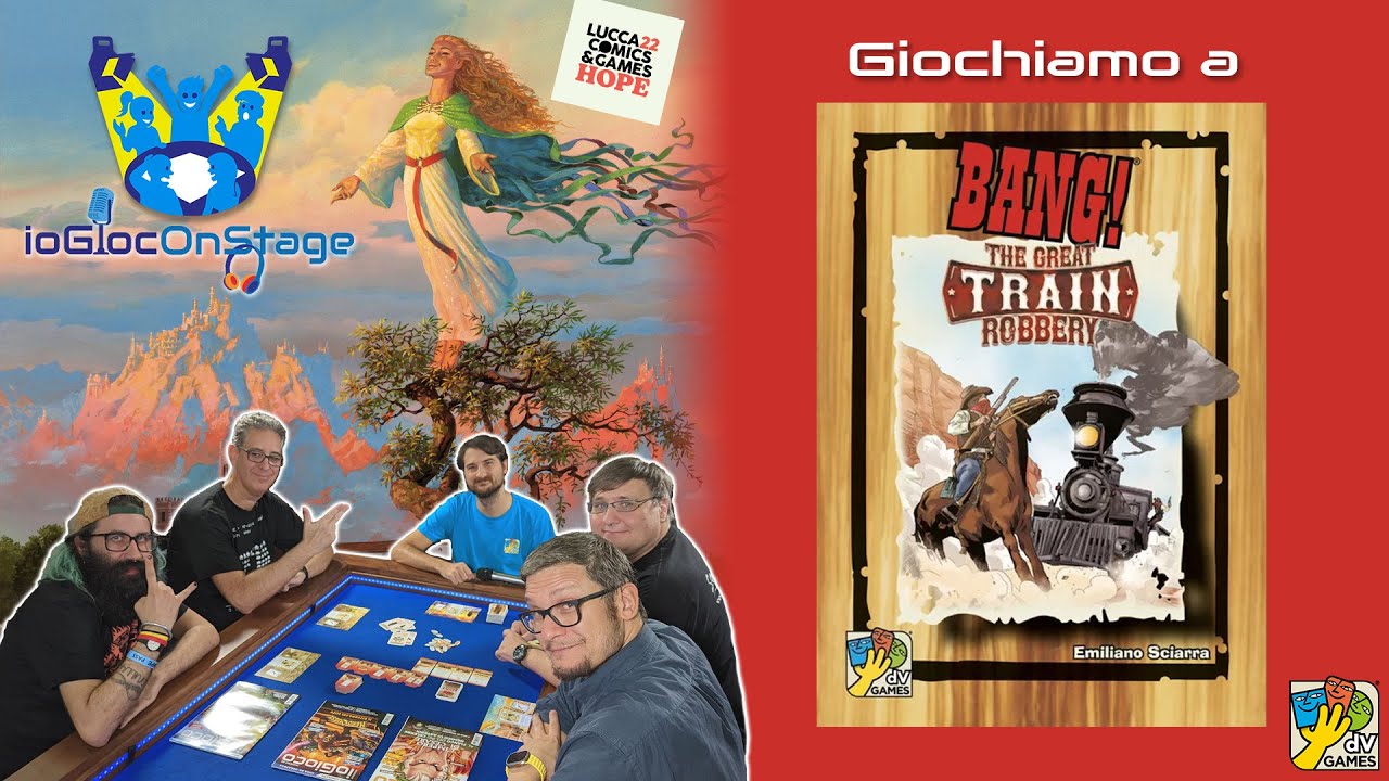 BANG! The Great Train Robbery - ioGiocOnStage @ Lucca Comics And Games 2022
