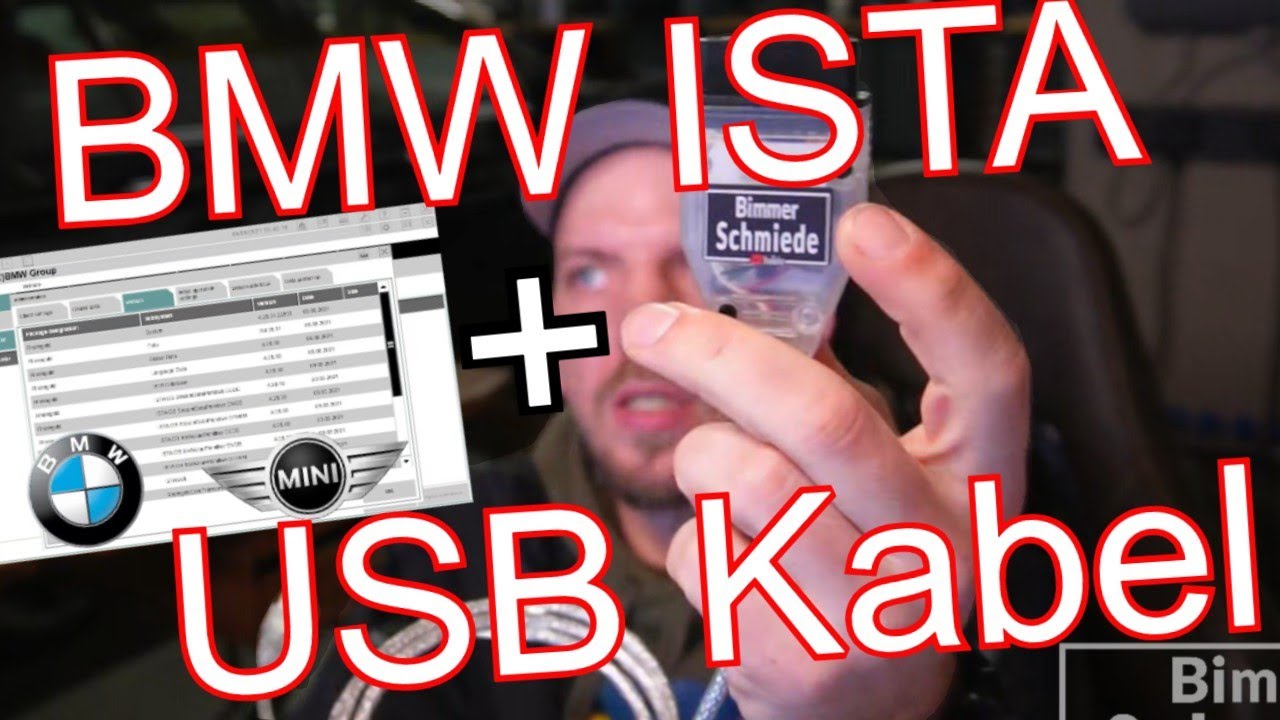Bimmer-Schmiede — Diagnose E/F/G Modelle(Ista+) Fehler+ USB Kabel Konfigurieren