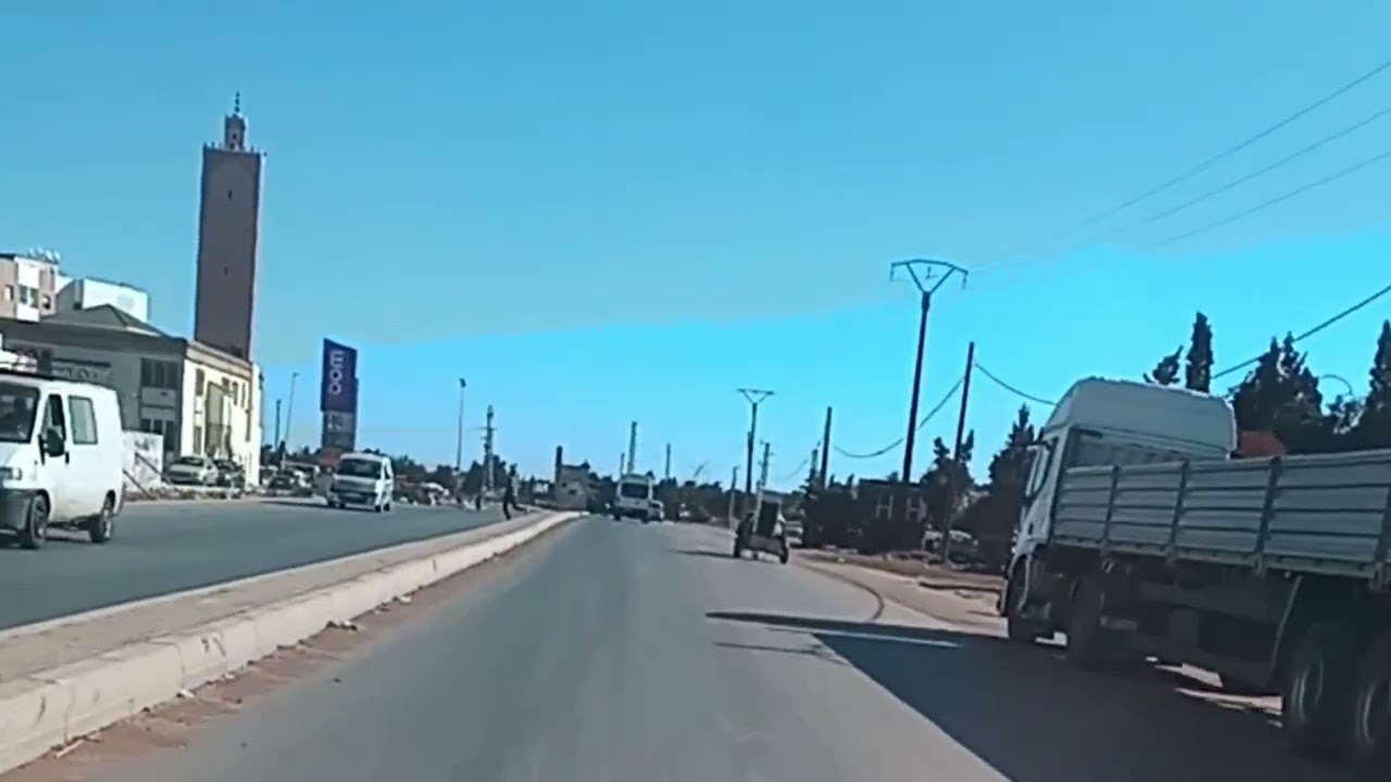 الطريق الرابطة بين جماعة بني يخلف وجماعة عين حرودة(17)Maroc
