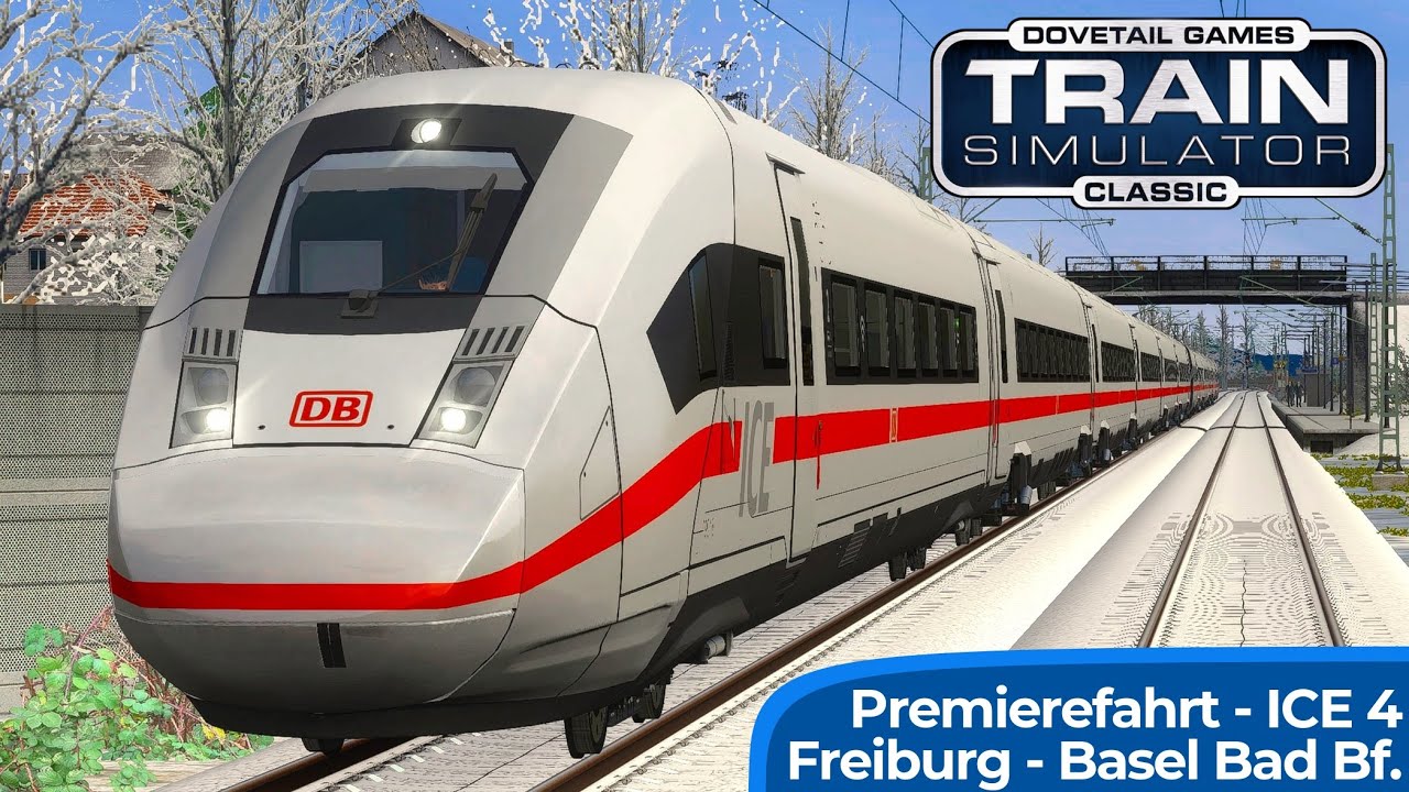 DEUTSCHE BAHN: Premierefahrt nach Interlaken Ost | TRAIN SIMULATOR CLASSIC | 3DZUG - ICE 4 - BR 412