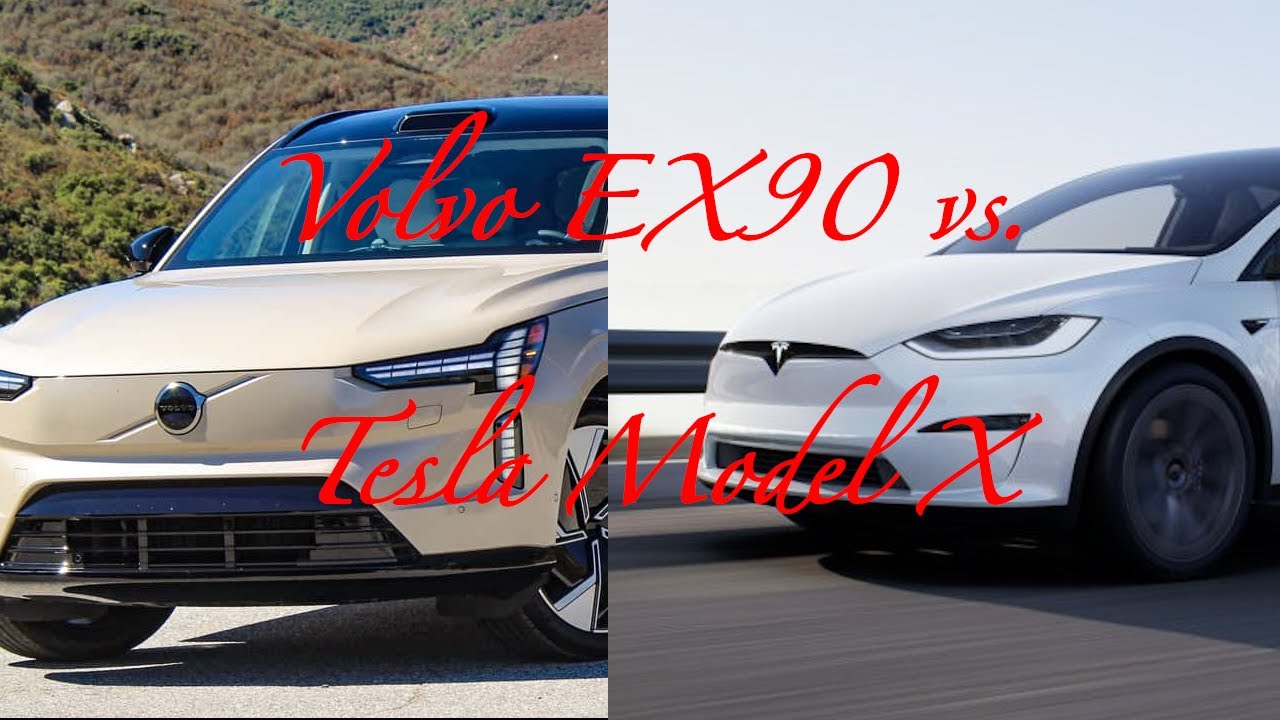 Volvo EX90 vs. Tesla Model X &ndash; Which Luxury Electric SUV Reigns Supreme?