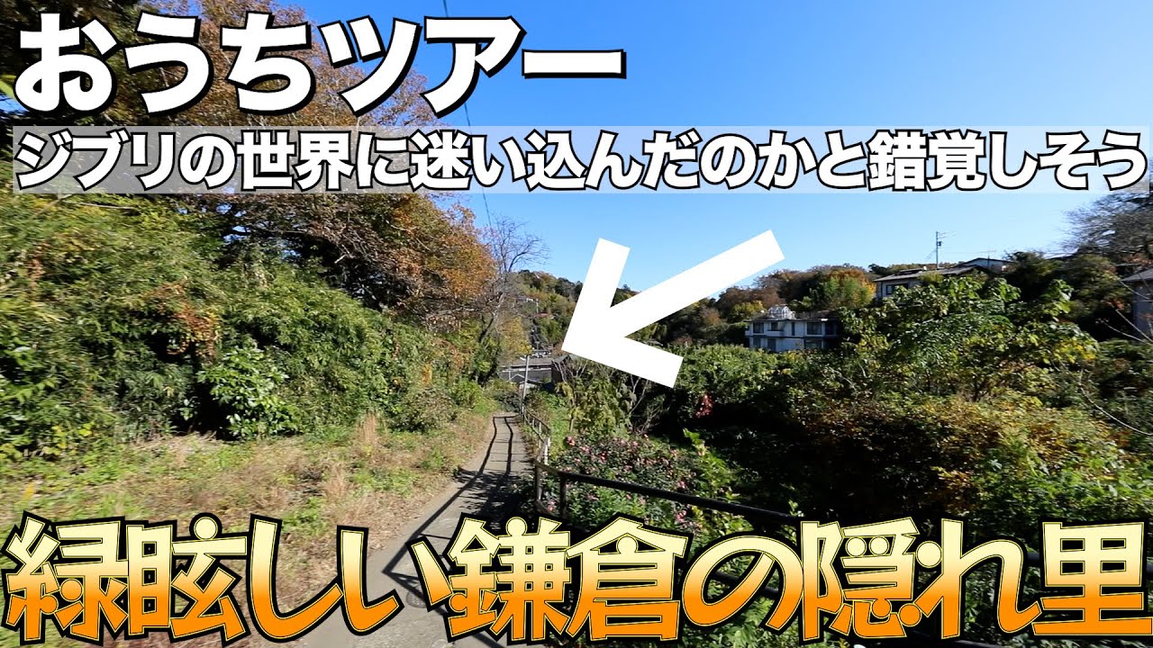 自然派の皆さん！いかがですか？この緑！昨今の鎌倉において、ここまで里山暮らしを体験できるお家はございません／鎌倉市梶原