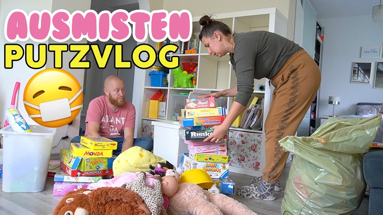Putzvlog – Spielsachen ausmisten – Wohnzimmer NEU