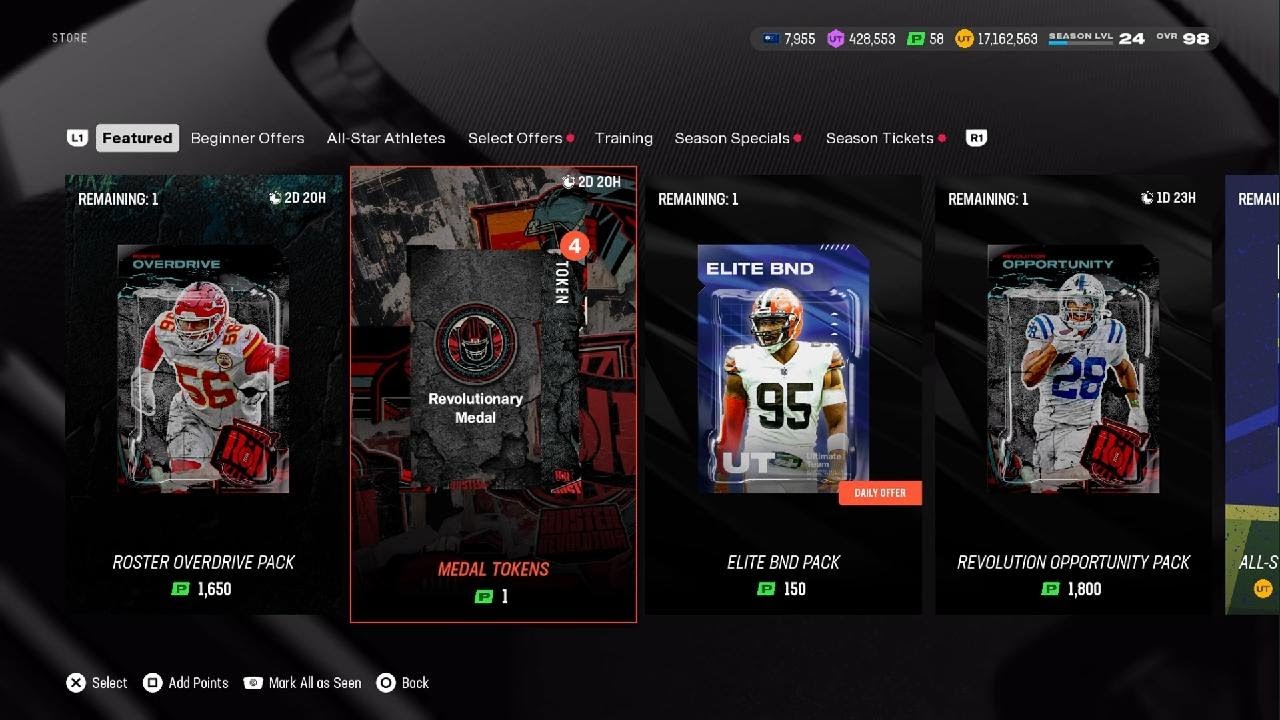 Madden NFL 25 Ultimate Team - Massive Training Point Glitch!!