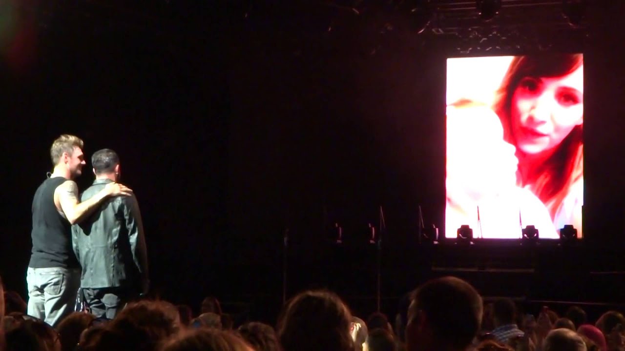 Backstreet Boys - AJ Father's Day surprise live June 15, 2014