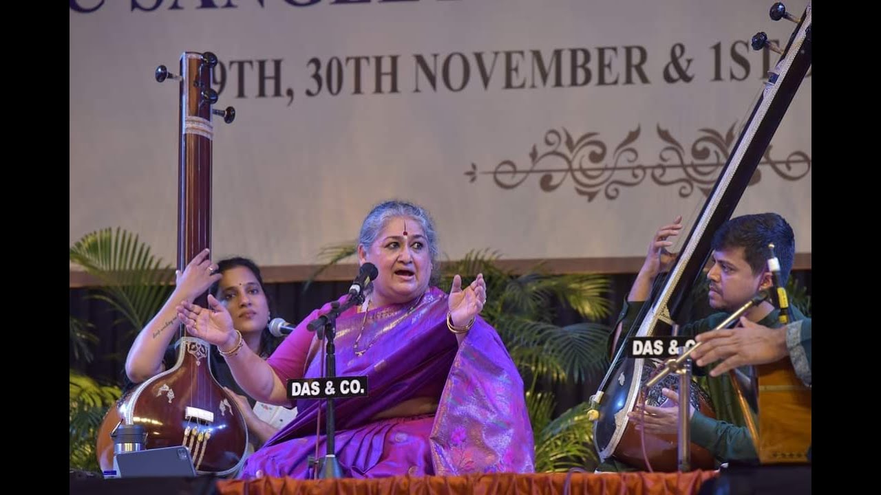 ITC Sangeet Sammelan 2024 II Vidushi Shubha Mudgal II Shri Aneesh Pradhan            #vocals #raag