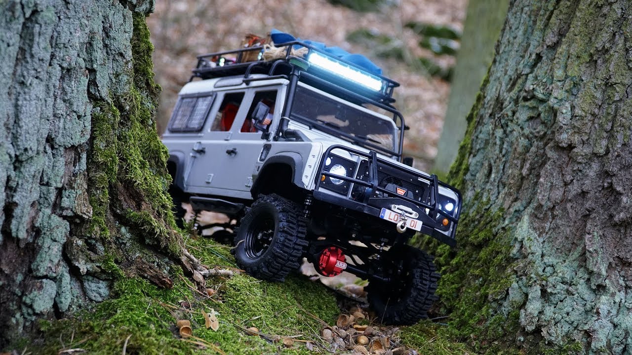 Custom 1:10 scale Kahn Defender D110 / RC4WD Gelande 2 Limited Edition -  - WINTER Test Run