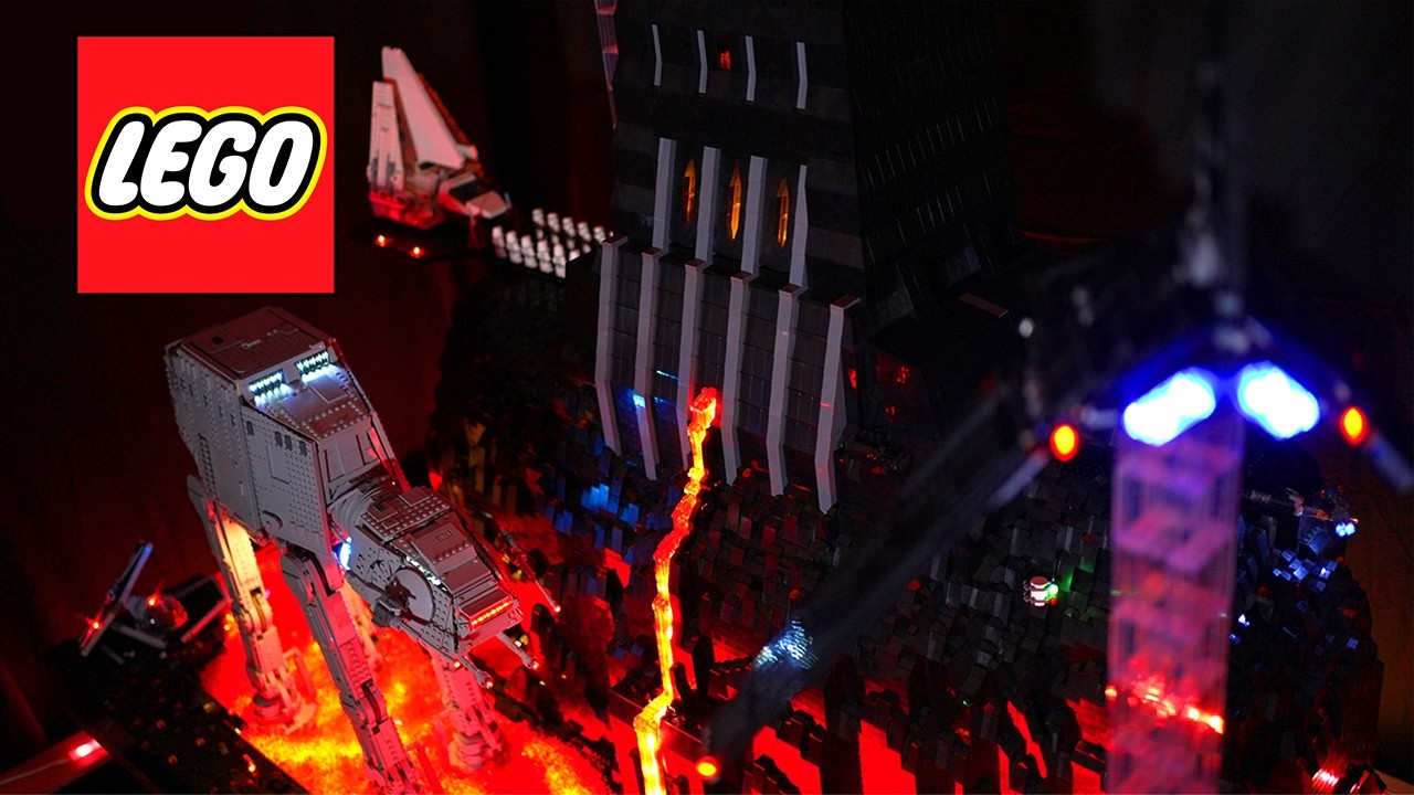 I Built Darth Vader's Castle in LEGO