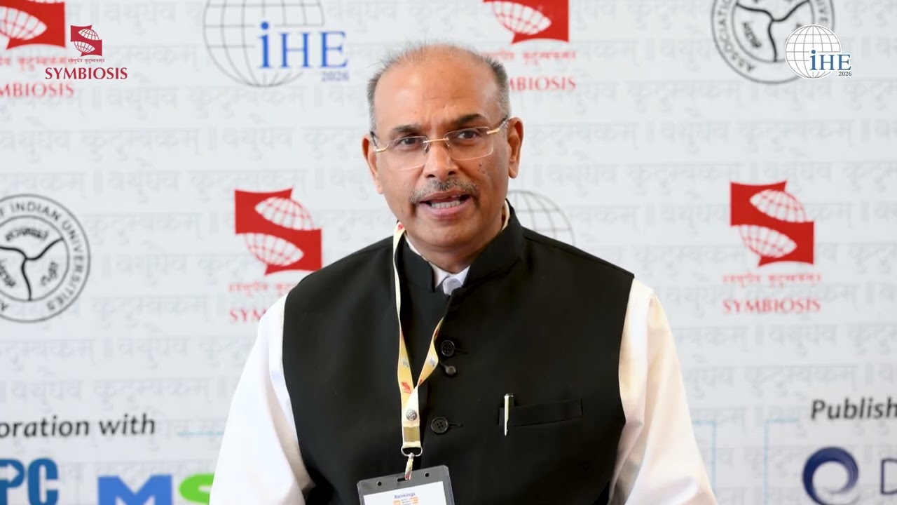 Dr Vinay Kumar Pathak, President, Association of Indian Universities (AIU) @IHE 2026