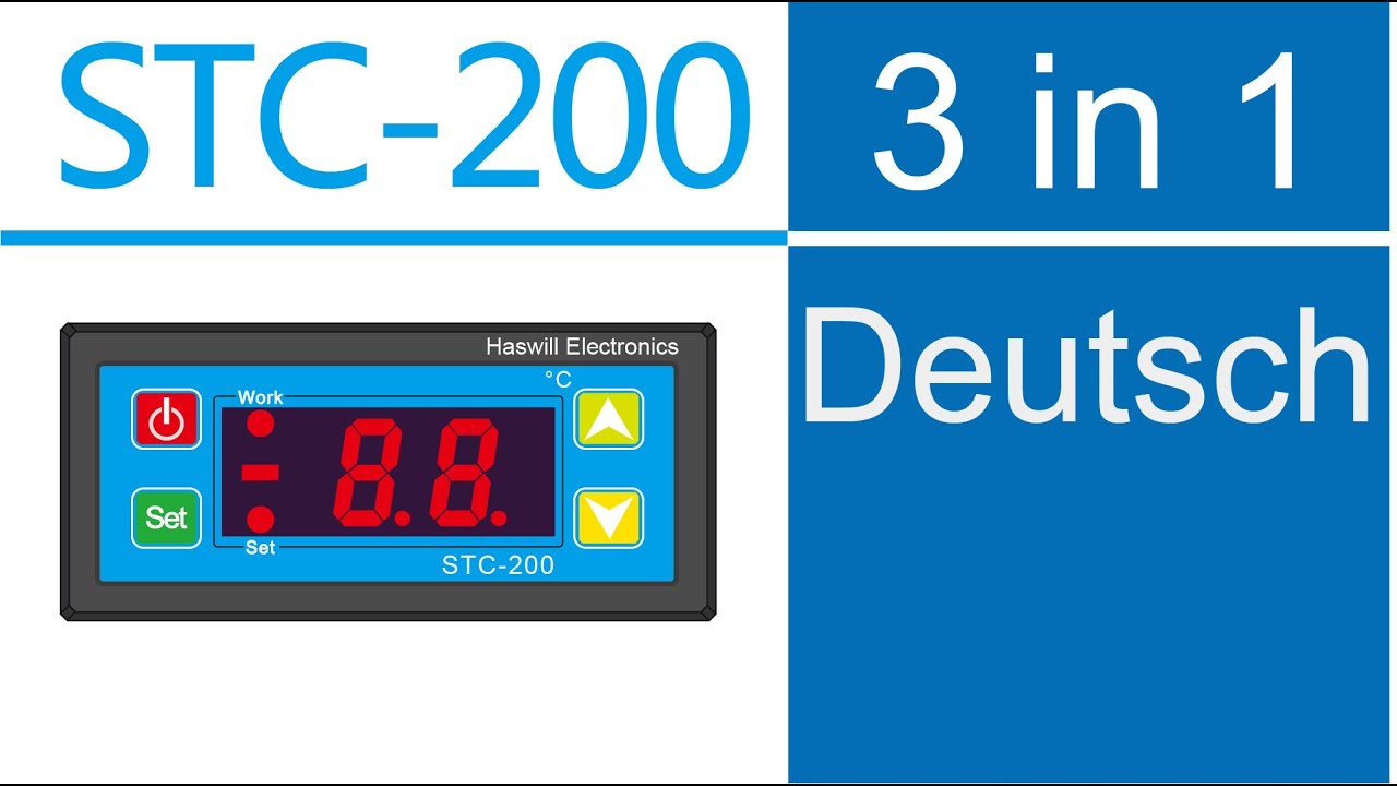 Elitech STC-200+ Thermostat-Video-Tutorial