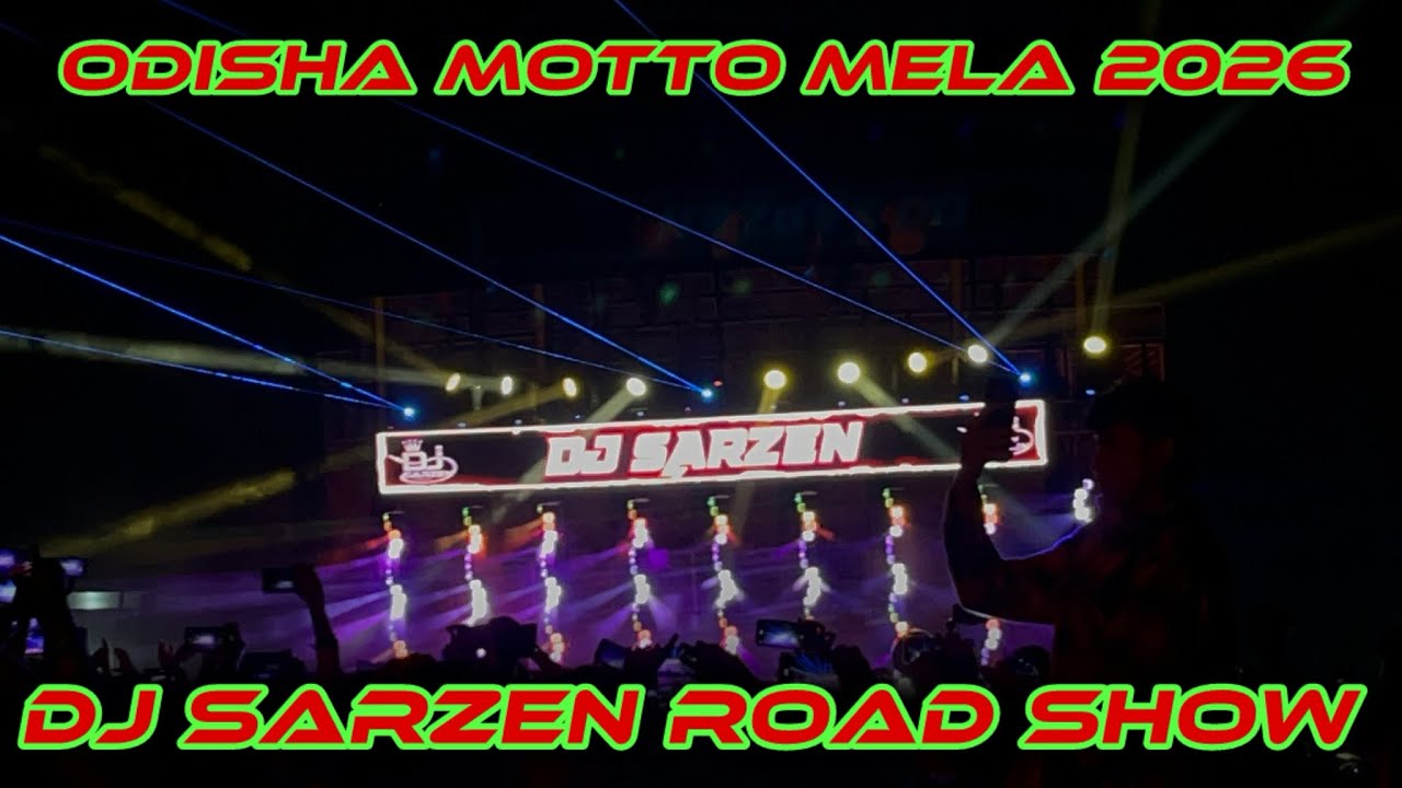 🔥❤️Dj SARZEN ROAD SHOW IN MOTTO MELA 2026🔥❤️ #djsarzen 