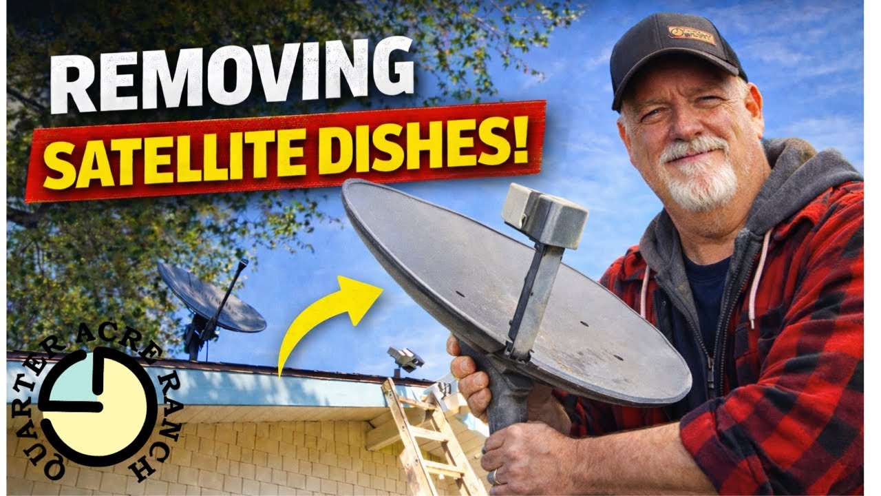 Getting rid of those old satellite dishes