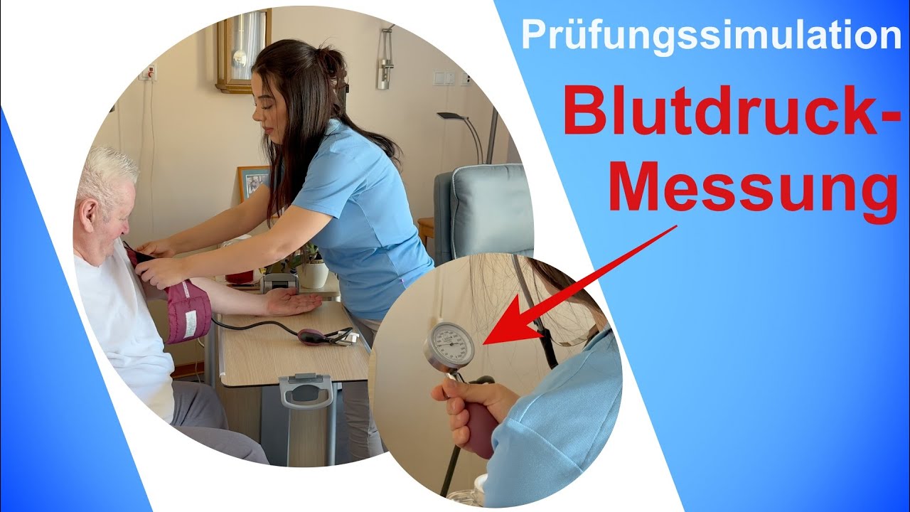 Prüfungssimulation - Blutdruckmessen bei einem Bewohner mit Dilara