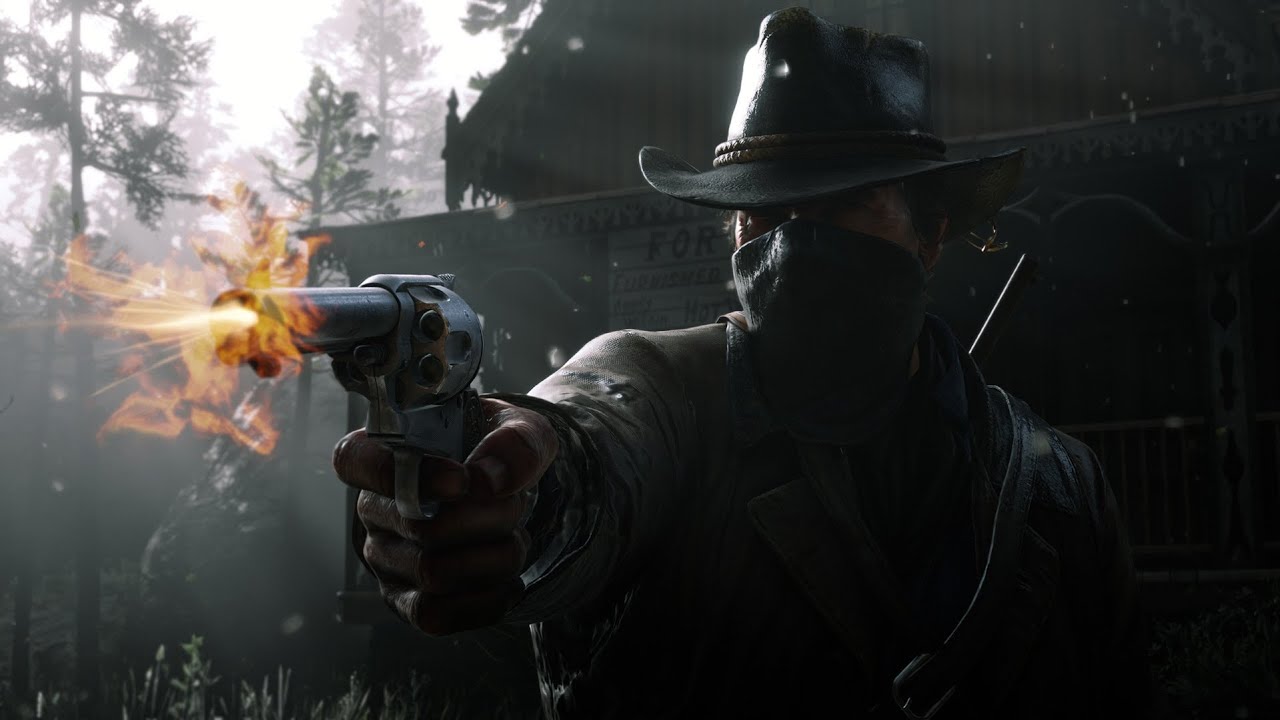 Red Dead Redemption 2 Arthur Morgan Raids O'Driscoll's camp with Sadie Adler.