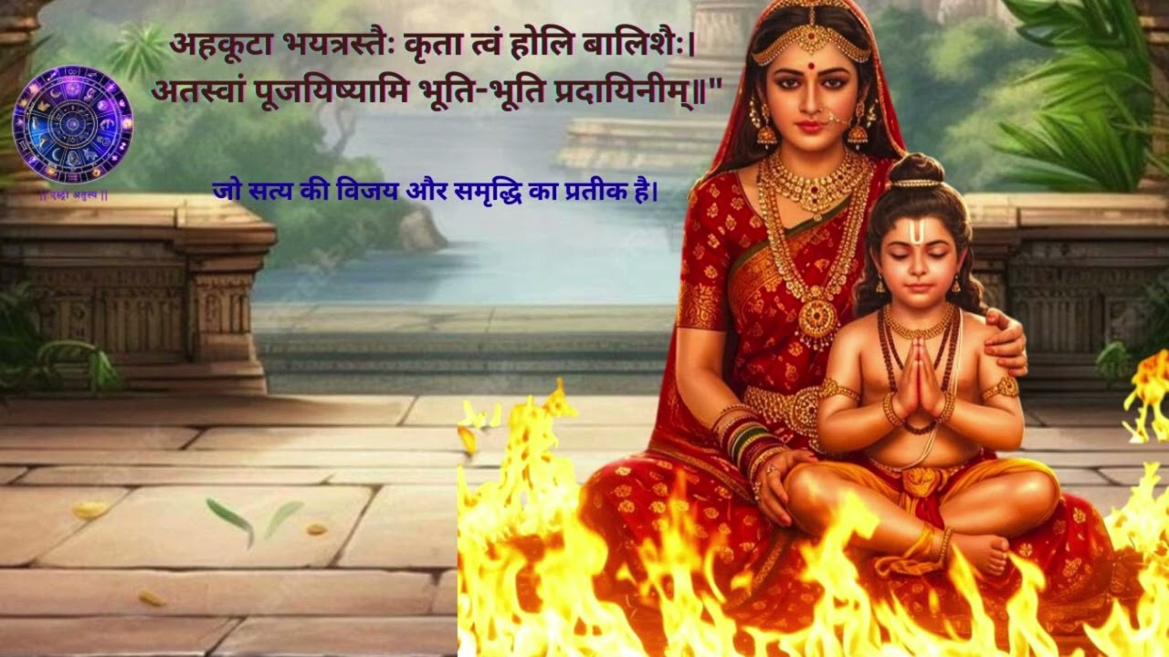 होली मंत्र / होलिका दहन मंत्र/ Holi Mantra / Holika Dahan Mantra