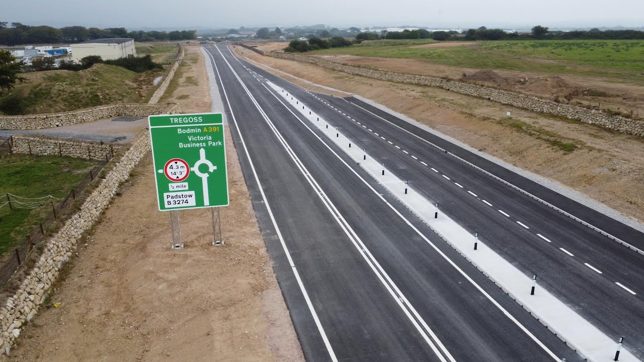 St Austell To A30 Link Road Construction Update September 2024