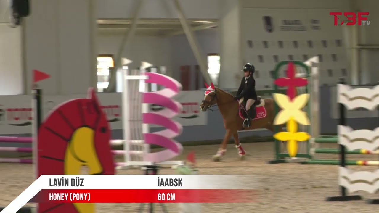 LAVİN DÜZ & HONEY PL3 DASK 60 CM 2025 PONY LİGİ YARIŞMASI ÜÇÜNCÜSÜ