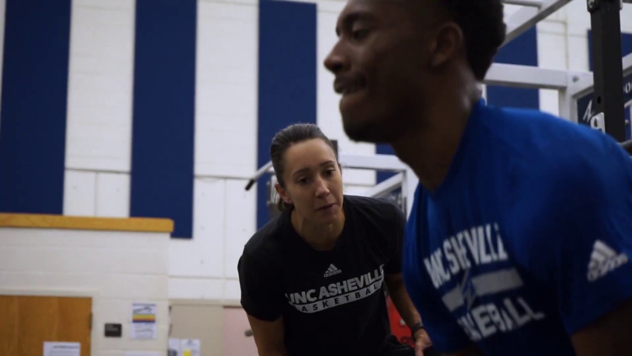 UNCA Men's Basketball Freshmen Workout