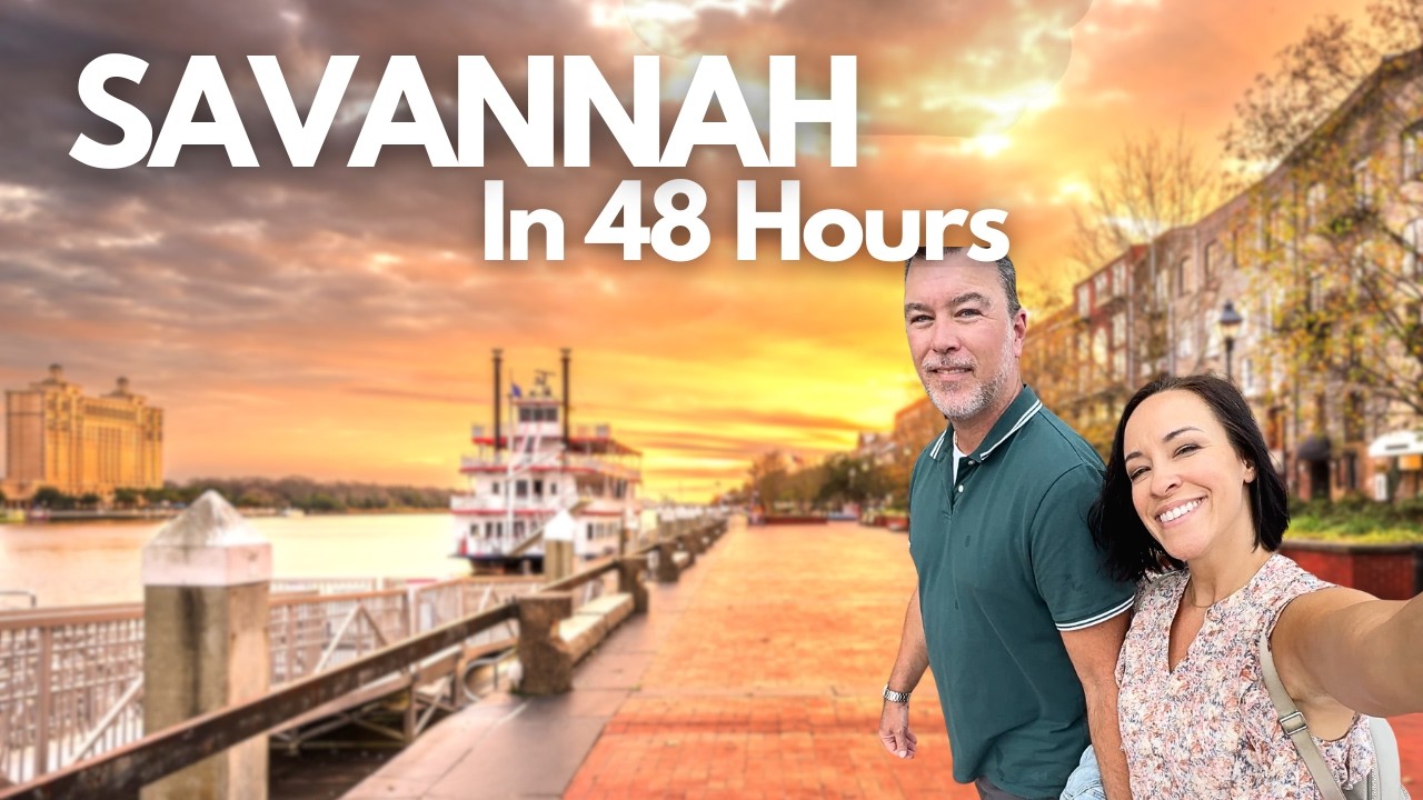 SAVANNAH, GEORGIA Travel Vlog | Food, Shops & History