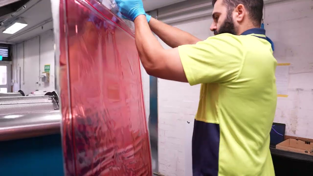 Making a Flexographic printing plate with Abbe