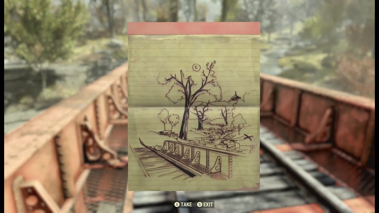 Fallout 76 has Red Dead-style treasure maps
