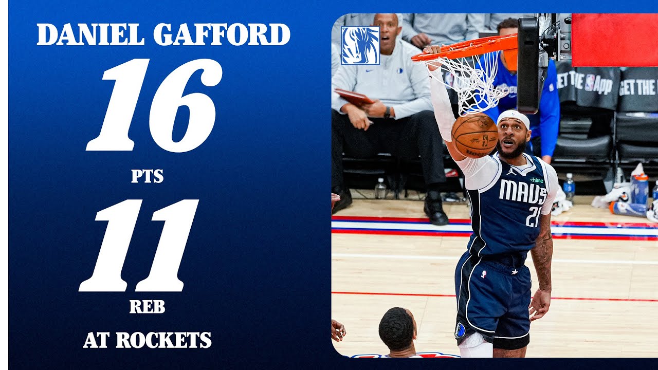 Daniel Gafford (16 PTS 11 REB) at Houston Rockets | January 31, 2026