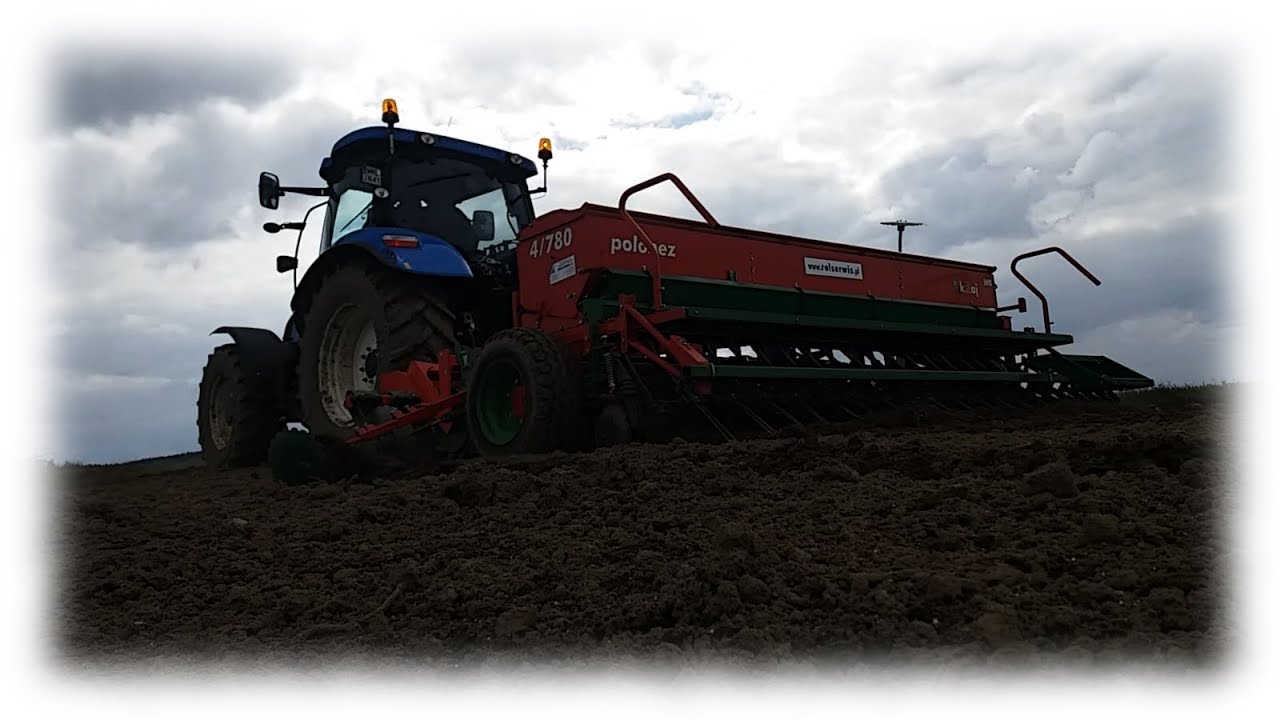 Siew Owsa #7 ☆ NewHolland T6.175& Unia Ares TL 4m & Unia Kraj Polonez 4m ㋡ Dominik152002