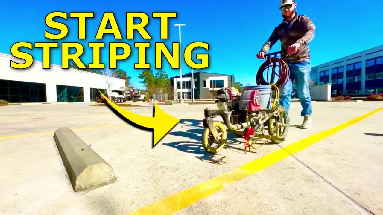 How to Start A Parking Lot Striping Business