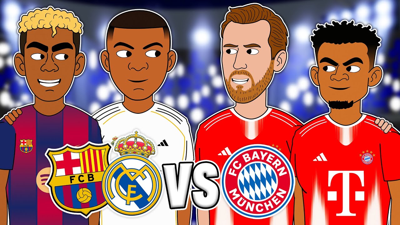 Bayern München gegen FC Barcelona und Real Madrid zusammen [Folge 1]