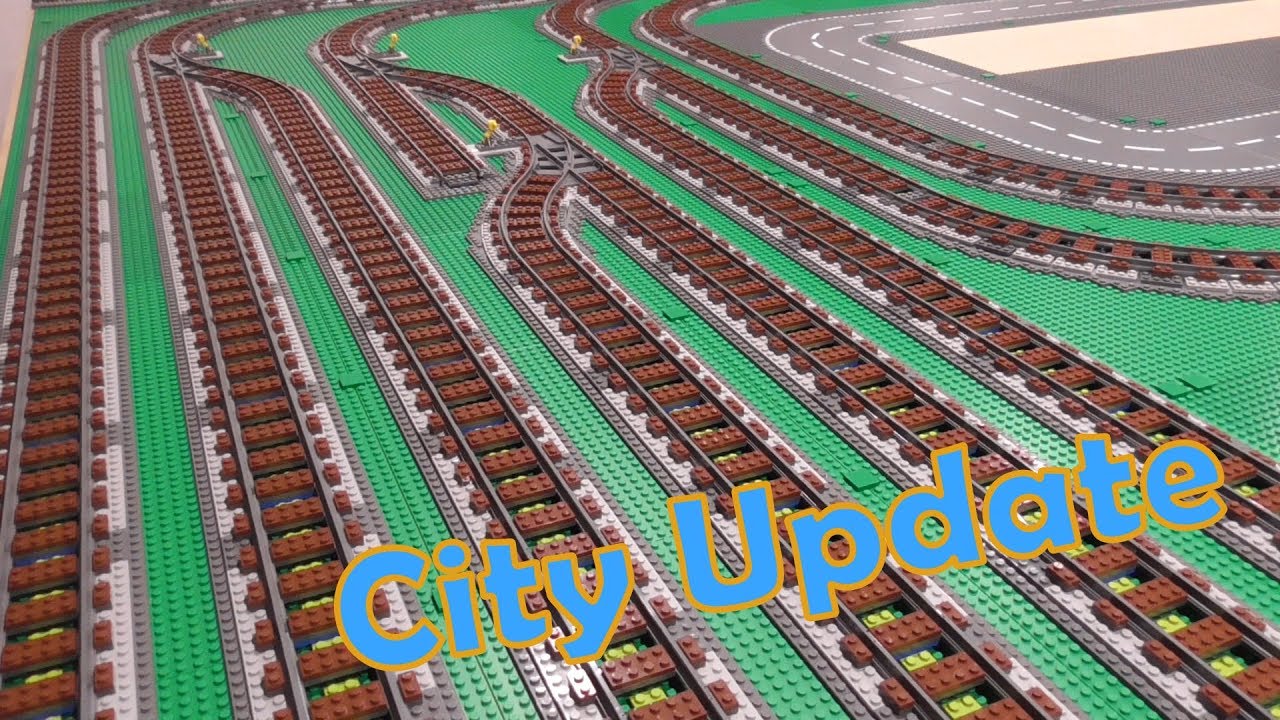 Benny's LEGO City Update #2 - Train Track & Ballast