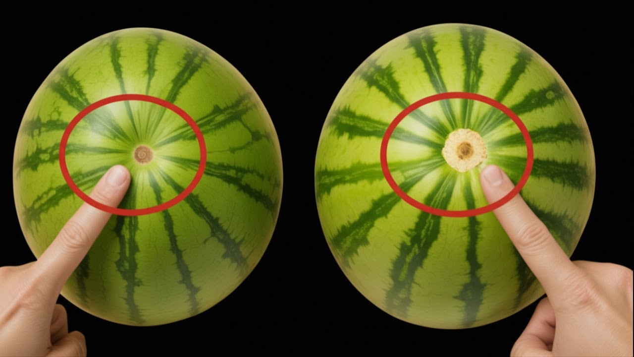 How to Pick Ripe, Sweet Watermelons Every Time &mdash; A SECRET Sellers Never Tell You!