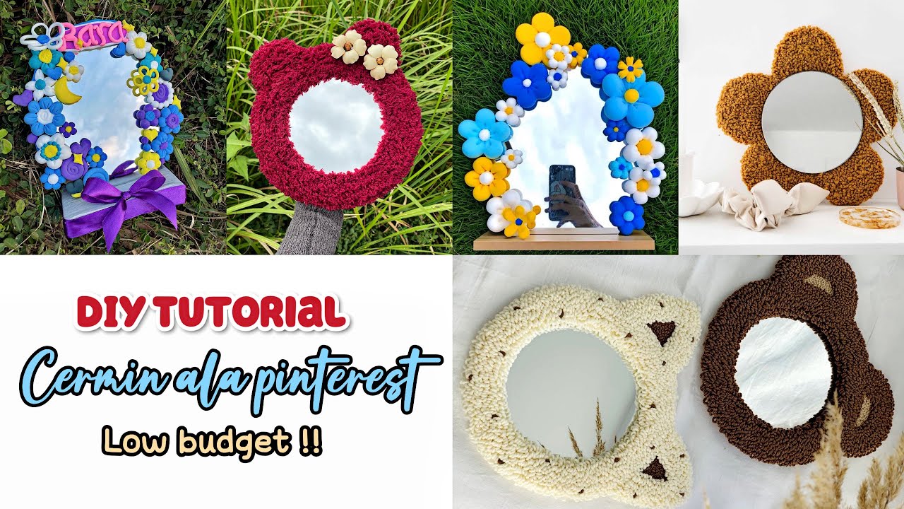 DIY Tutorial Dekorasi Cermin ala Pinterest | DIY Crafts Ideas