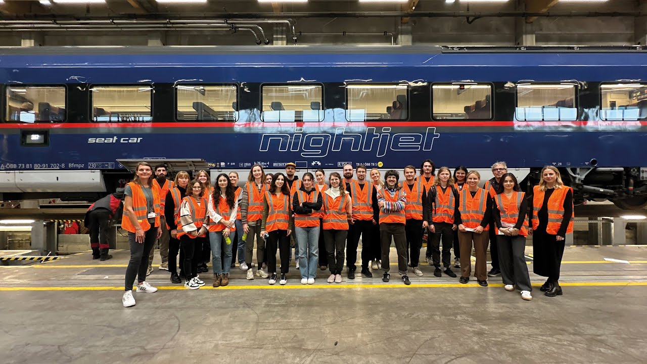 Masterstudiengang Innenarchitektur und Möbeldesign: Kooperationsprojekt ÖBB Train Experience