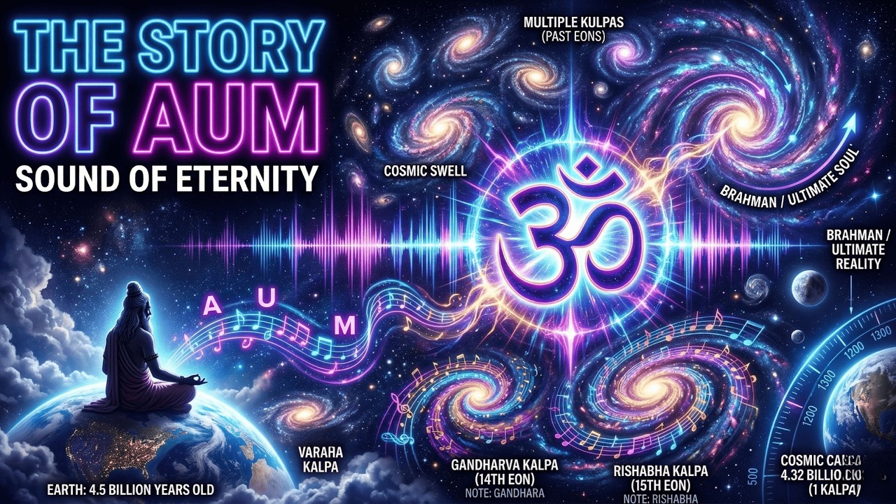 How Does a Single Sound Connect to Cosmic Eternity? The Story Of AUM | Purana Decoded |