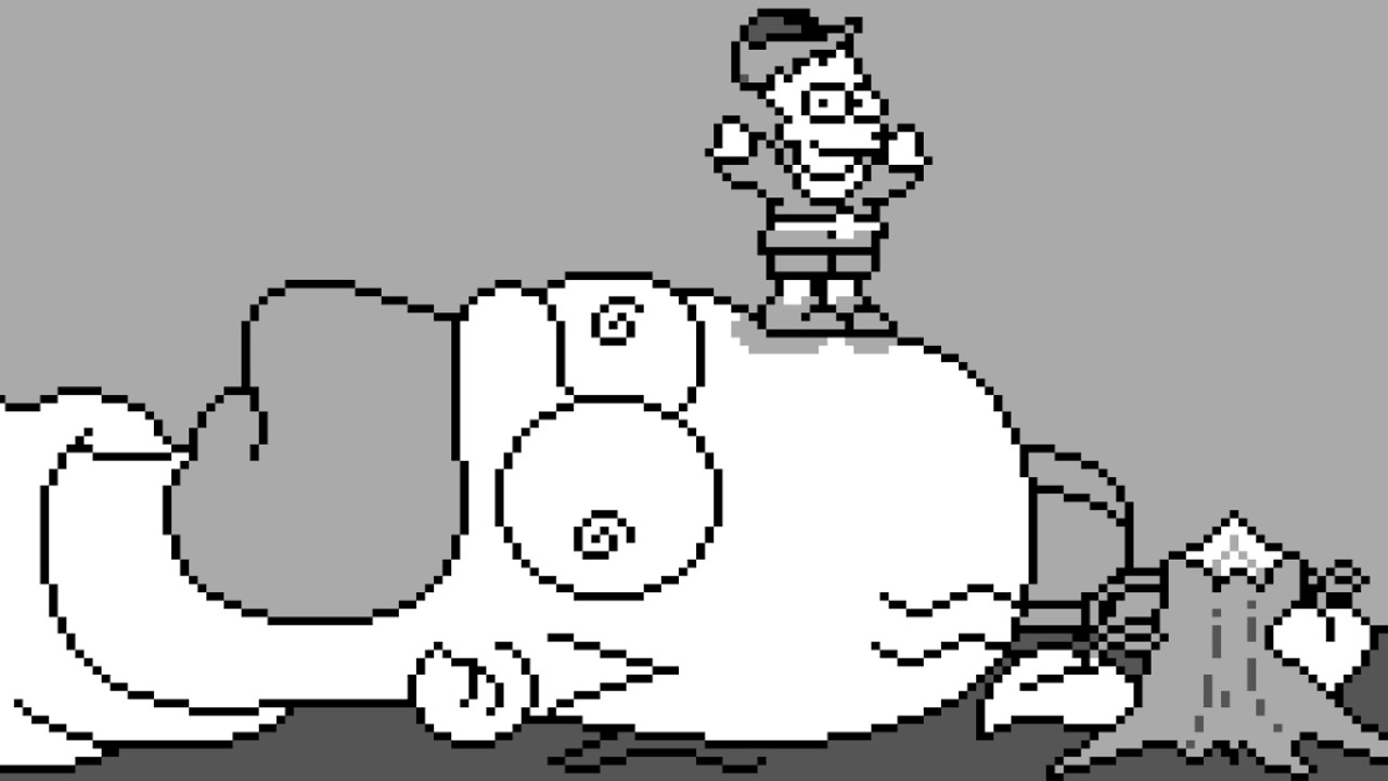 The Simpsons: Bart & the Beanstalk (Game Boy) All Bosses (No Damage)