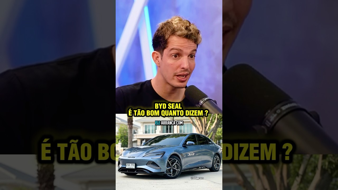 BYD Seal &eacute; t&atilde;o bom quanto dizem ? #carros #byd #eletrico