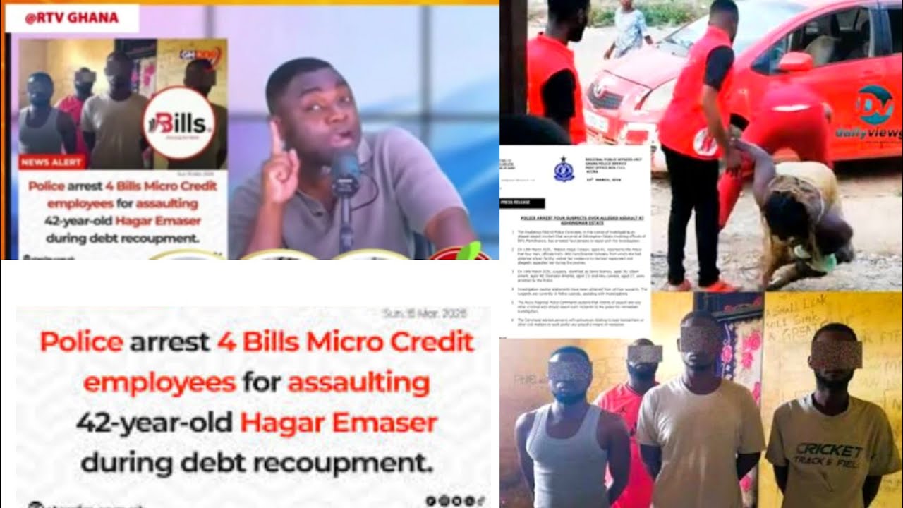 Is not good koraaa, they hire foreigners to collect loans from us