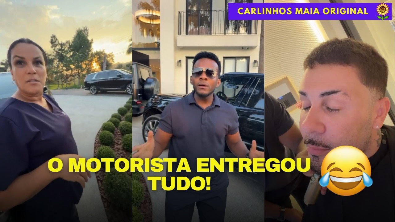 O CARRÃO DO CABELEIRERO 😂😂 | CARLINHOS MAIA 🌻A
