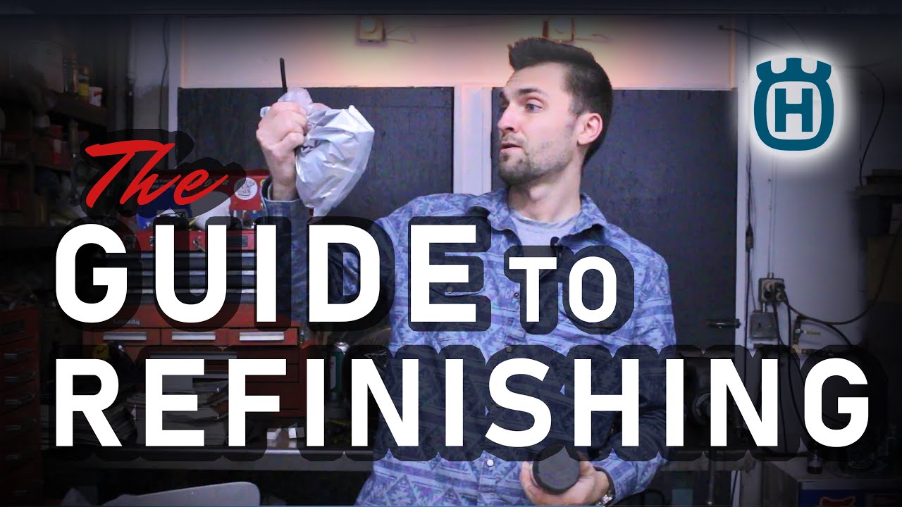 How to Restore a Vintage Bike | The Guide to Finishes & Coatings.  Barn Find Husky Build Episode: 3