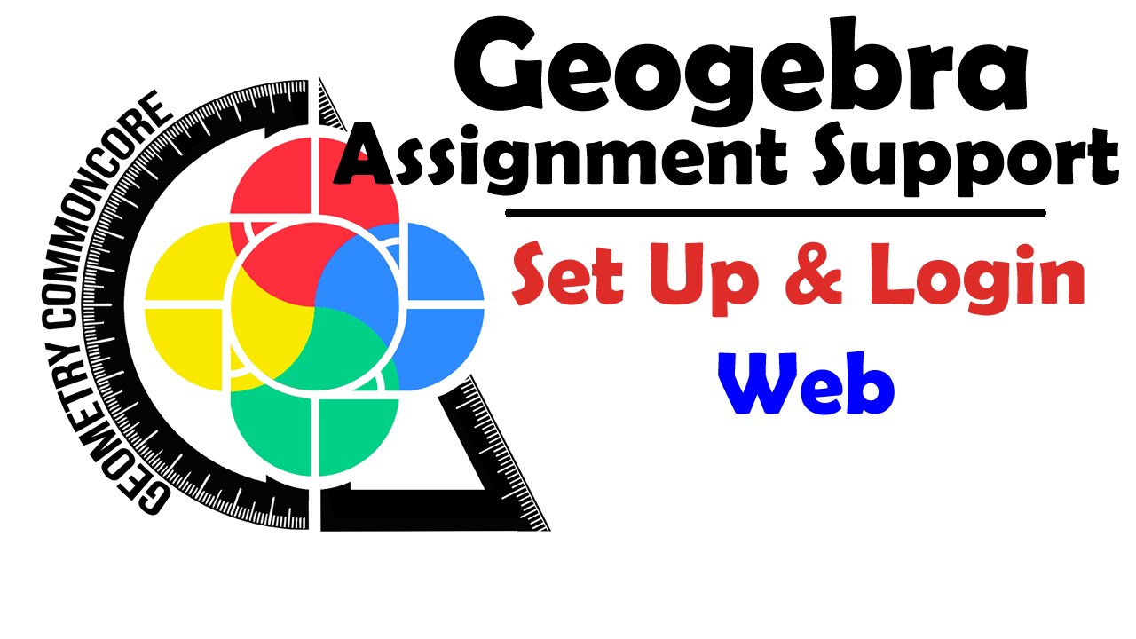 GeoGebra -- Web Login and Option Set Up